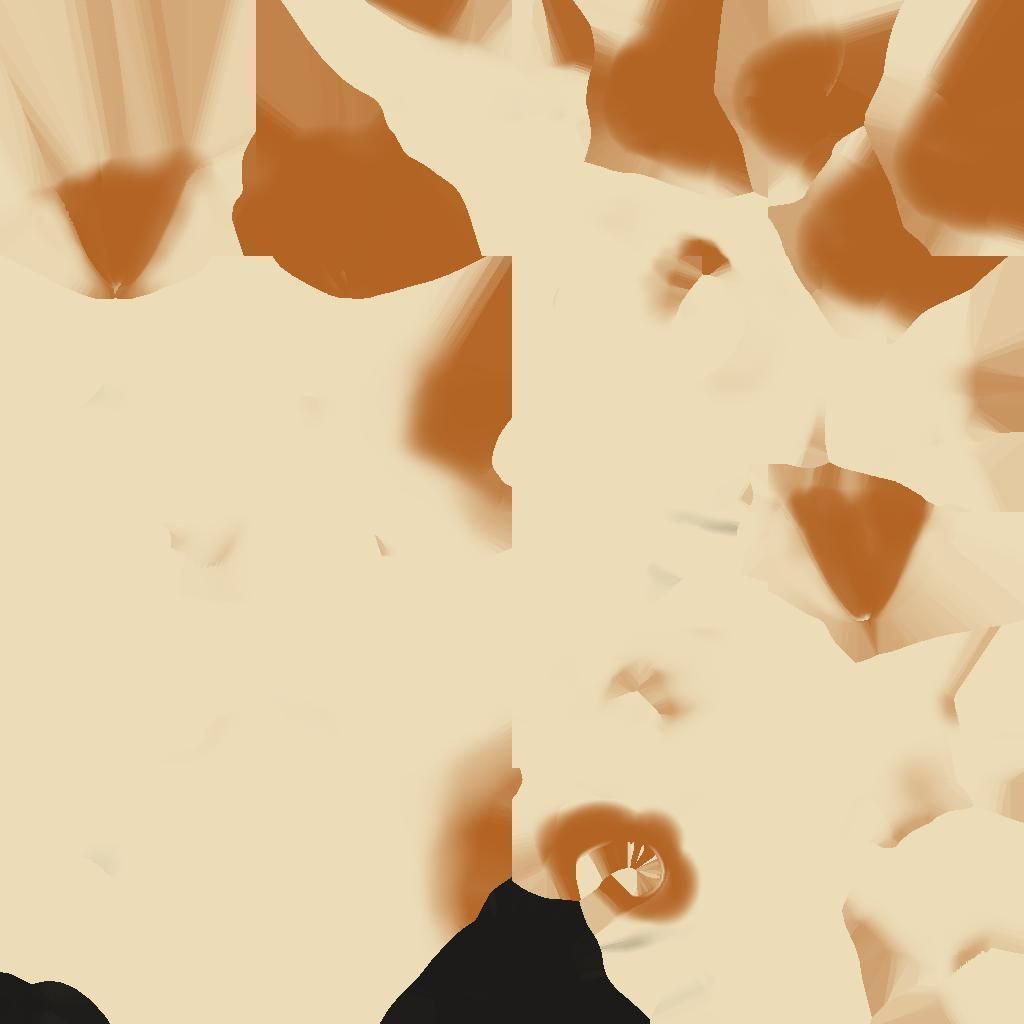 Dog cartoon 01 3D model_12