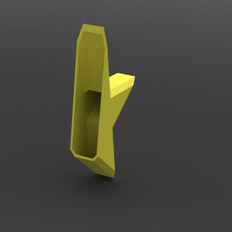 Half Star Mirror Accessory  3D print model_0