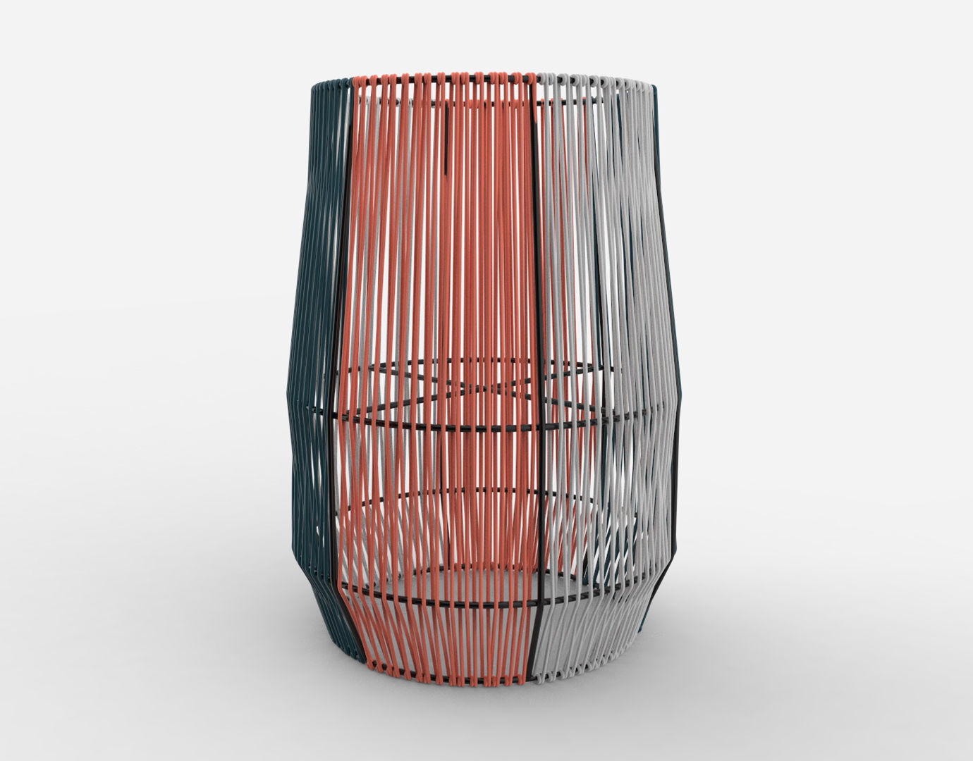 Ariba Woven Plant Stand Big 3D model_3
