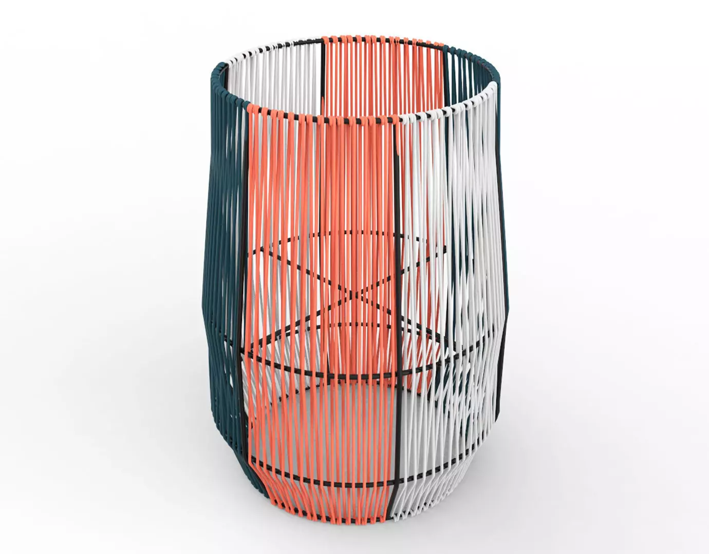Ariba Woven Plant Stand Big 3D model_0