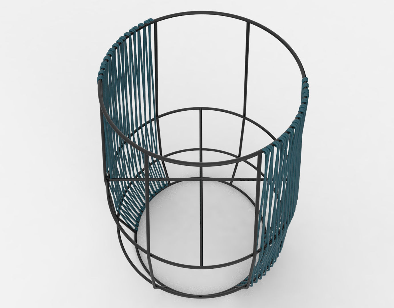 Ariba Woven Plant Stand Big 3D model_17