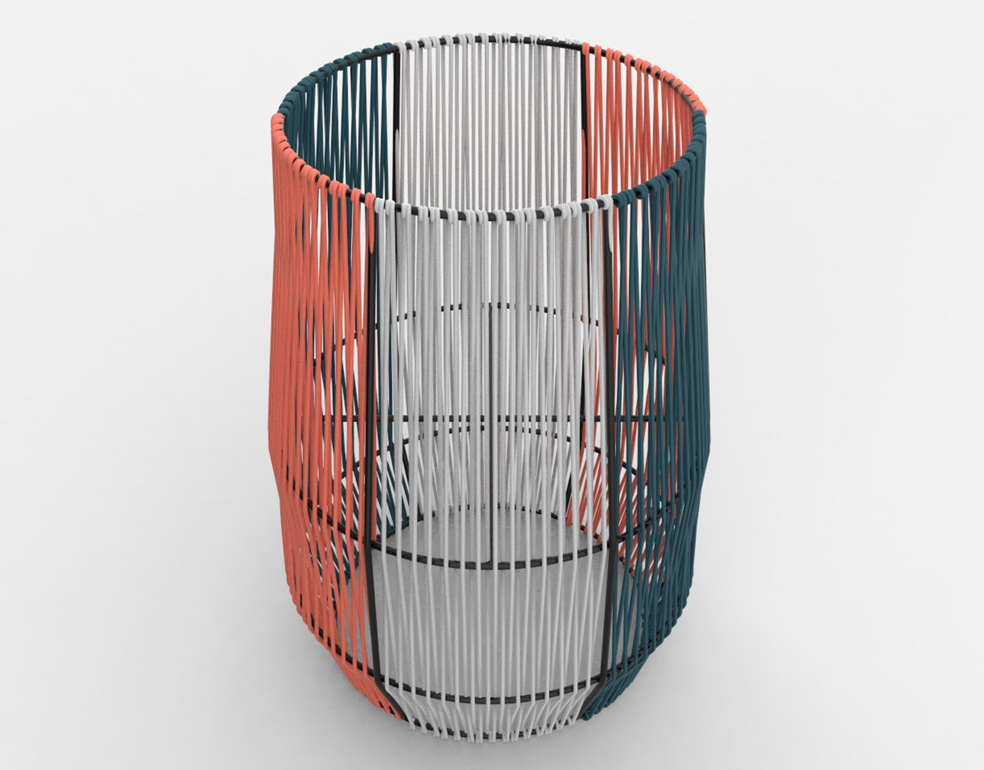 Ariba Woven Plant Stand Big 3D model_16