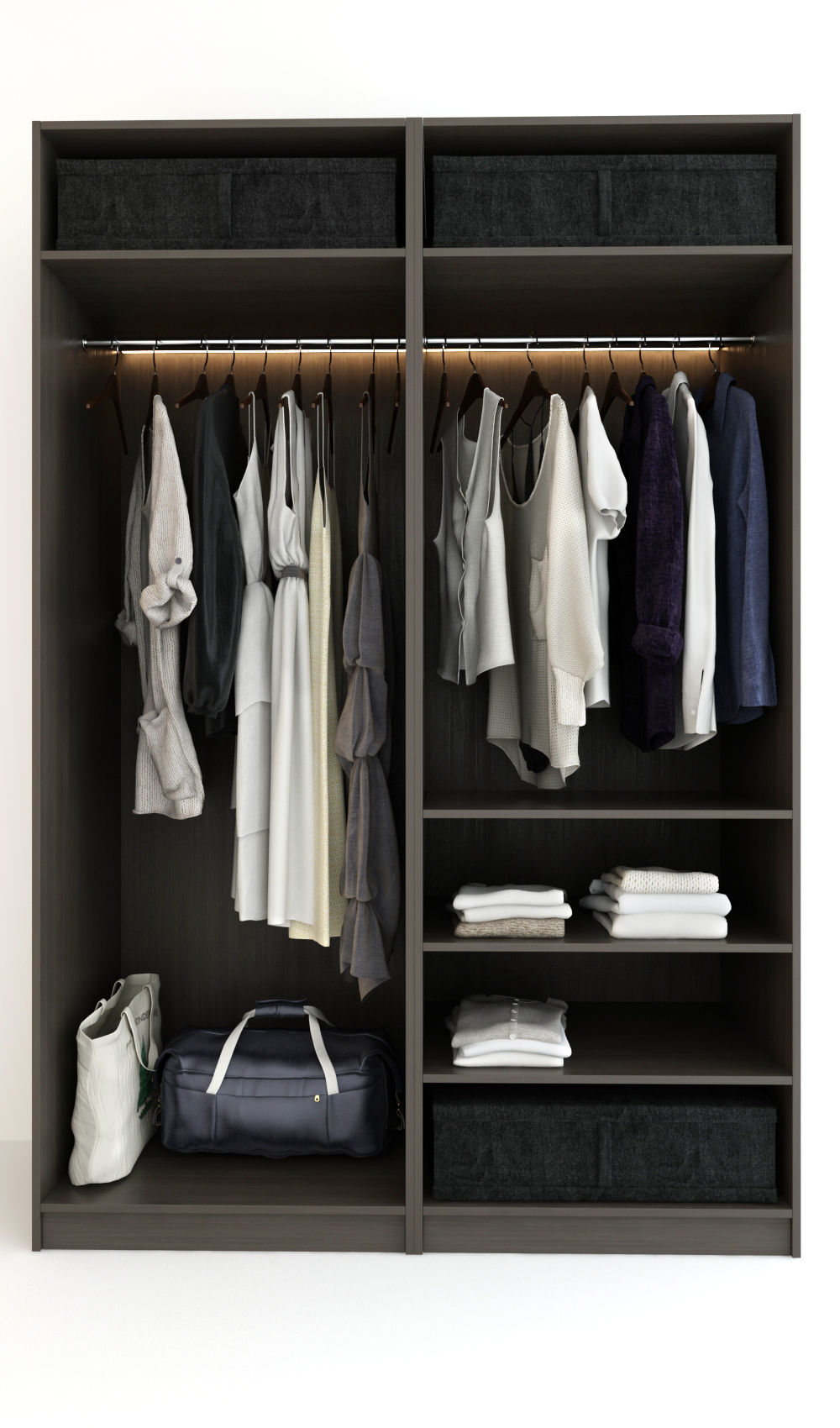 Collection of Clothes 9set 3D model_123