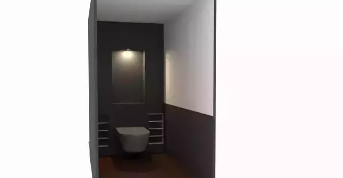 Toilet bathroom with and sink