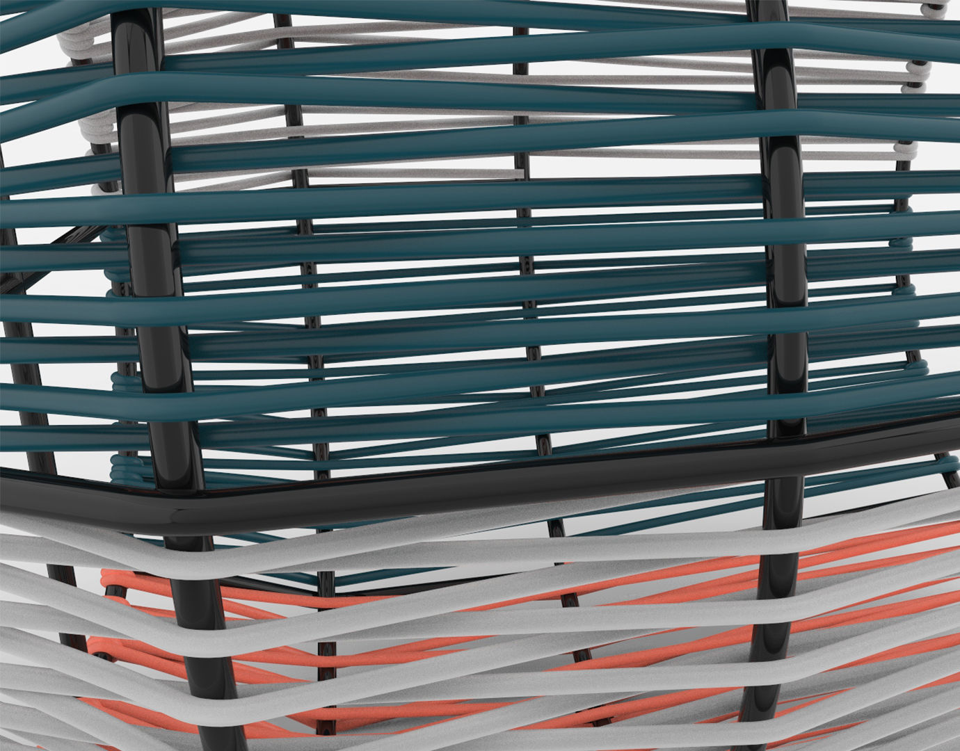 Ariba Woven Plant Stand Small 3D model_14