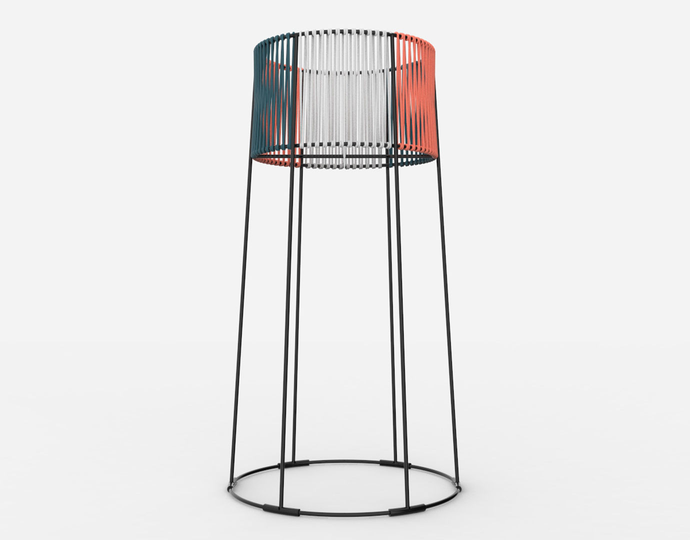 Ariba Woven Tiered Planter Big 3D model_4