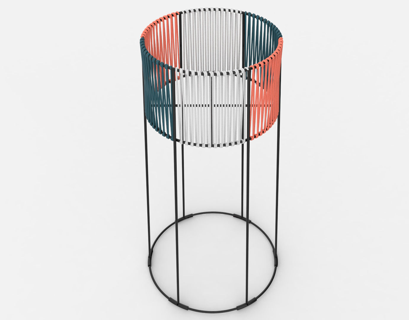 Ariba Woven Tiered Planter Big 3D model_19