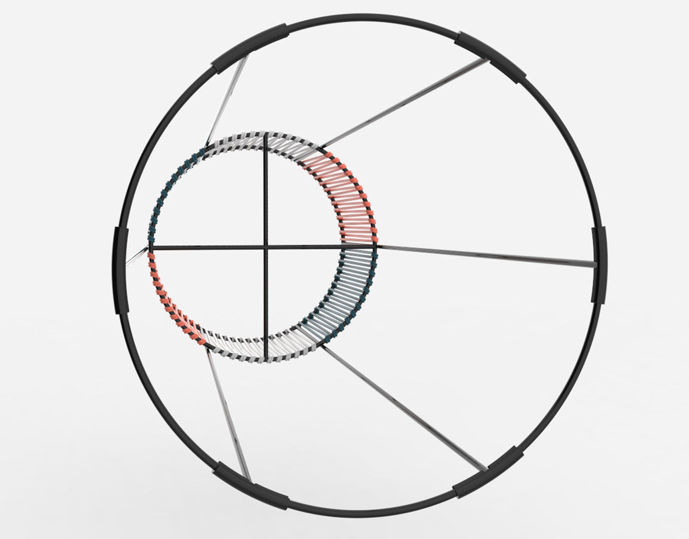 Ariba Woven Tiered Planter Big 3D model_14