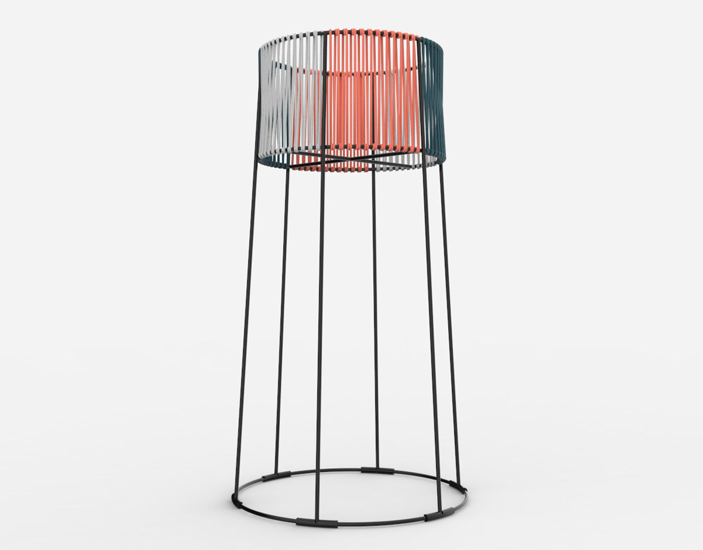 Ariba Woven Tiered Planter Big 3D model_10