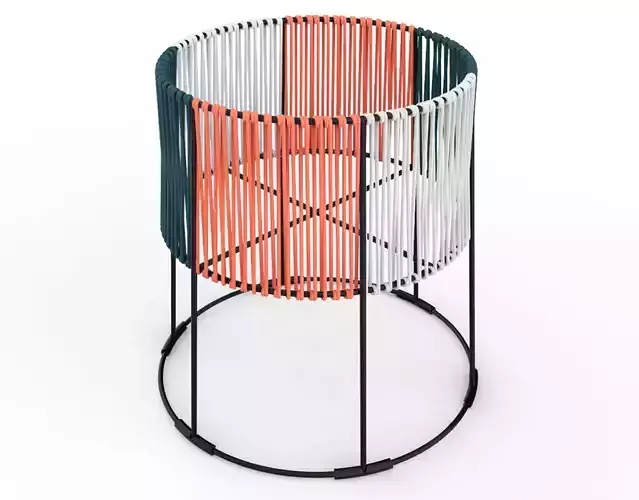 Ariba Woven Tiered Planter Small 3D model