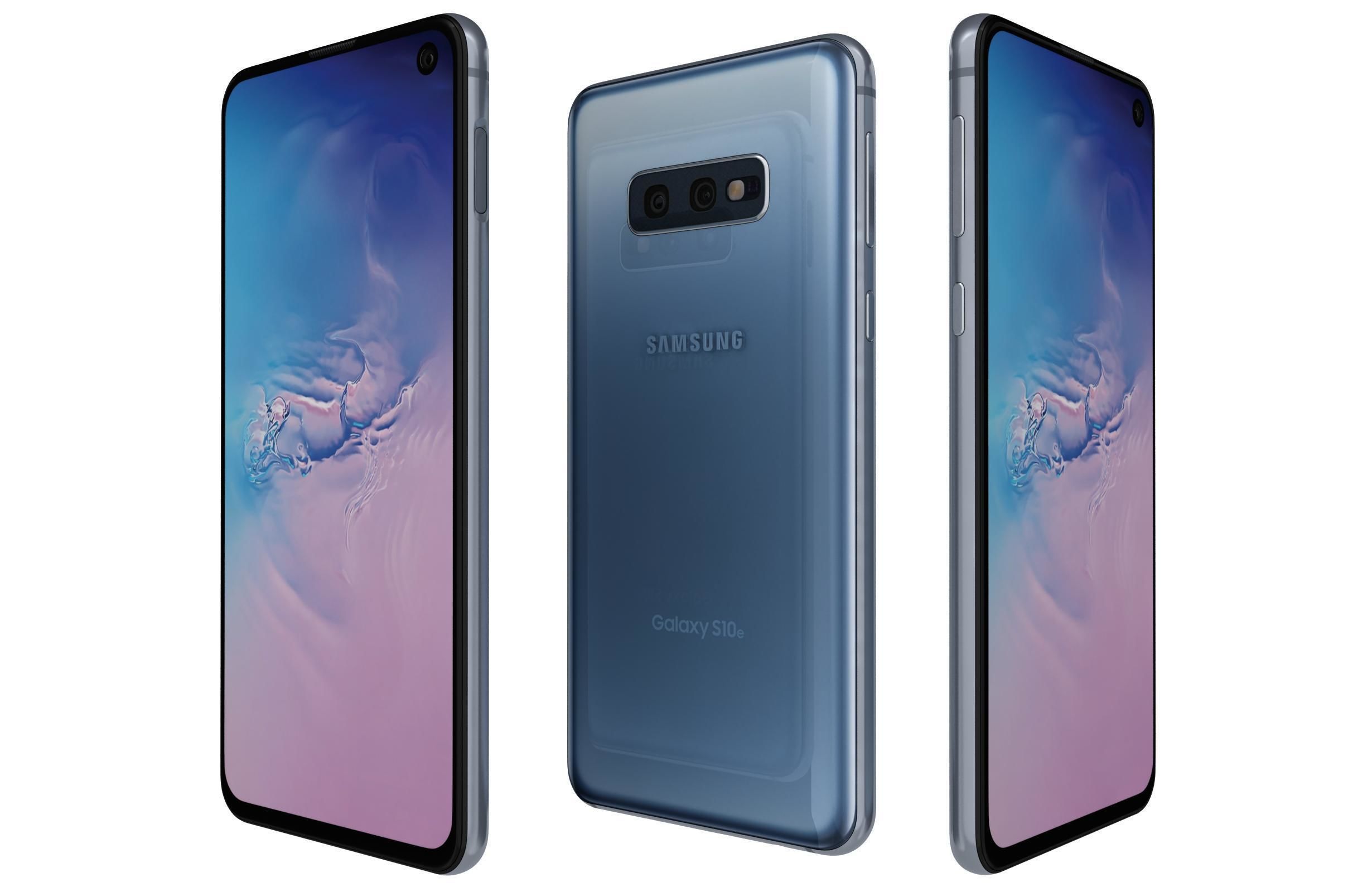 Samsung Galaxy S10e All Colors 3D model_3