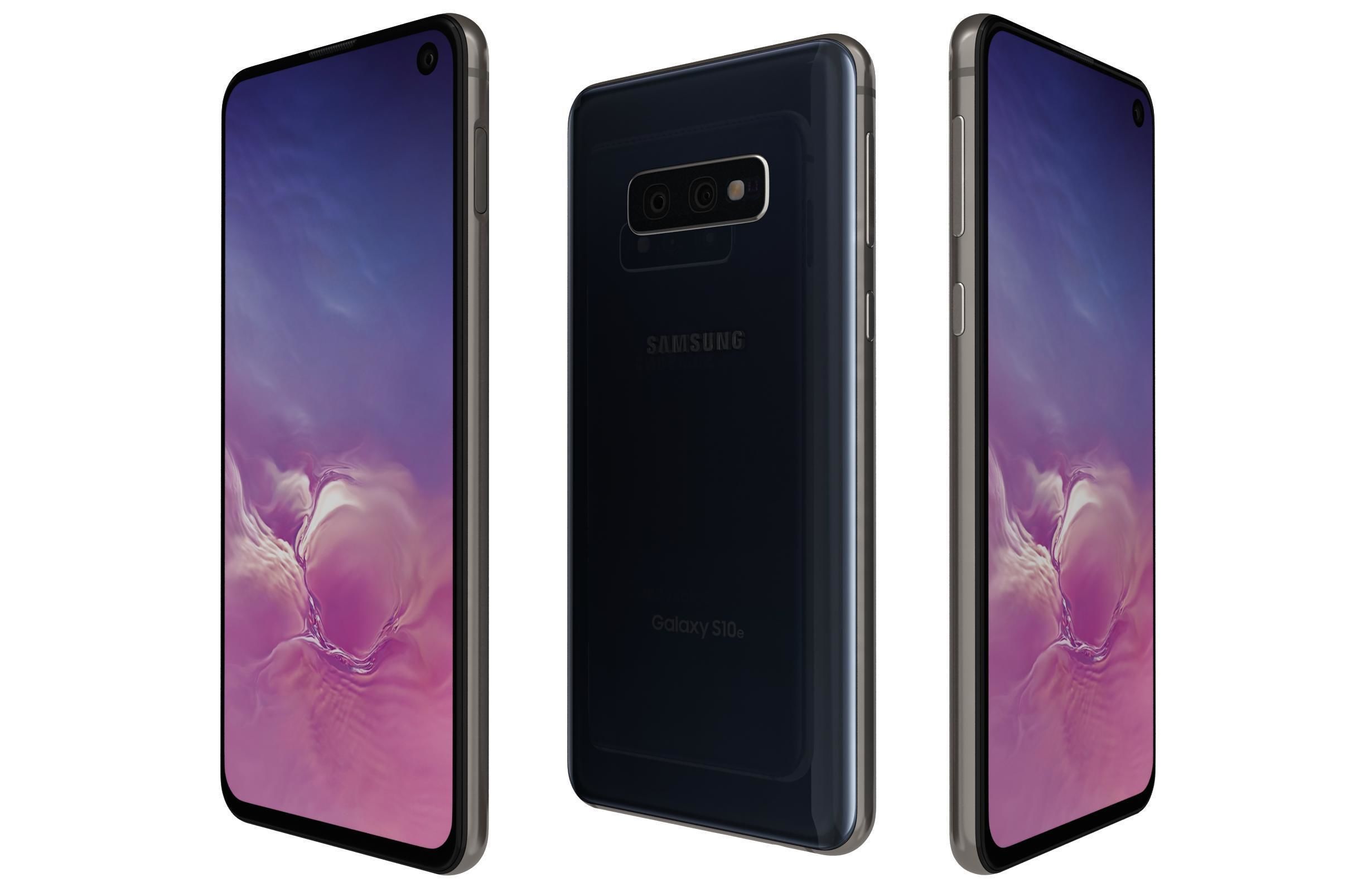Samsung Galaxy S10e All Colors 3D model_2