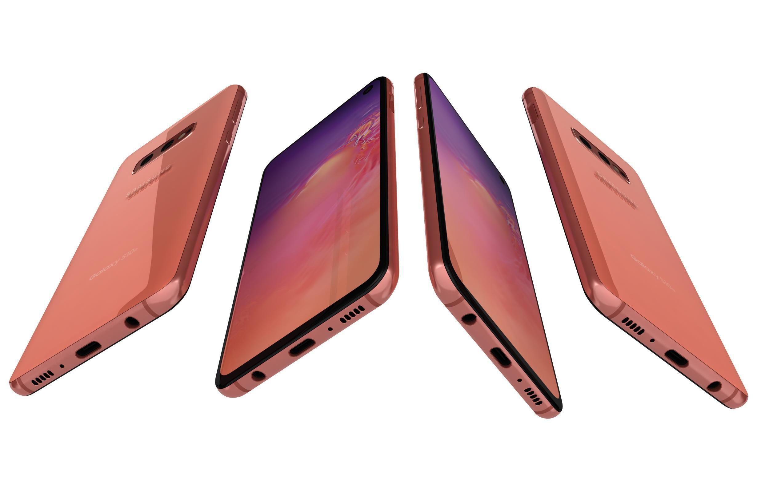 Samsung Galaxy S10e All Colors 3D model_17