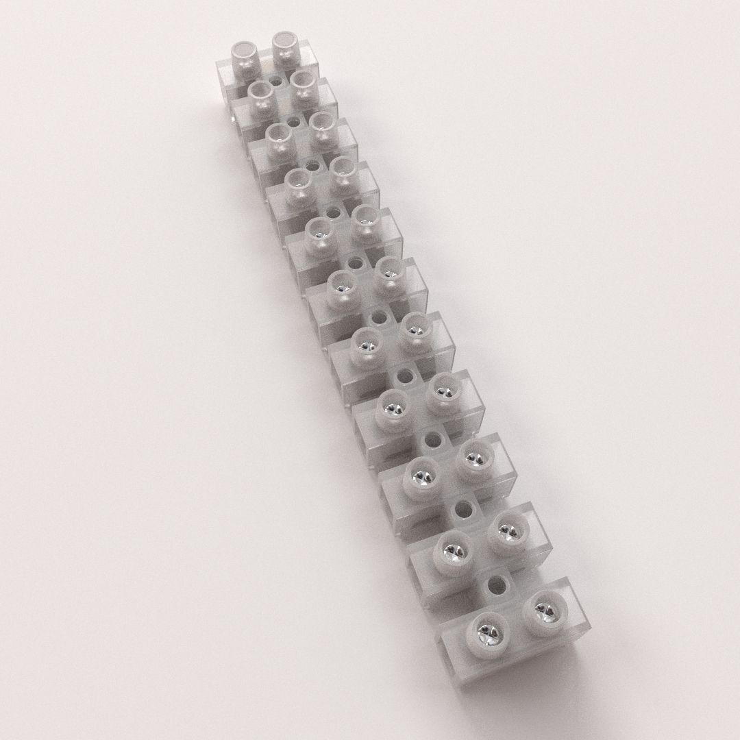 Terminal Block 3D model_1