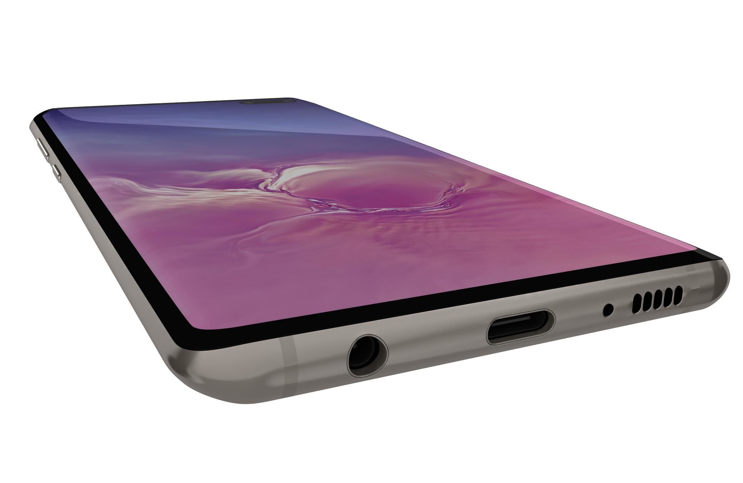 Samsung Galaxy S10 Plus Prism Black 3D model_8
