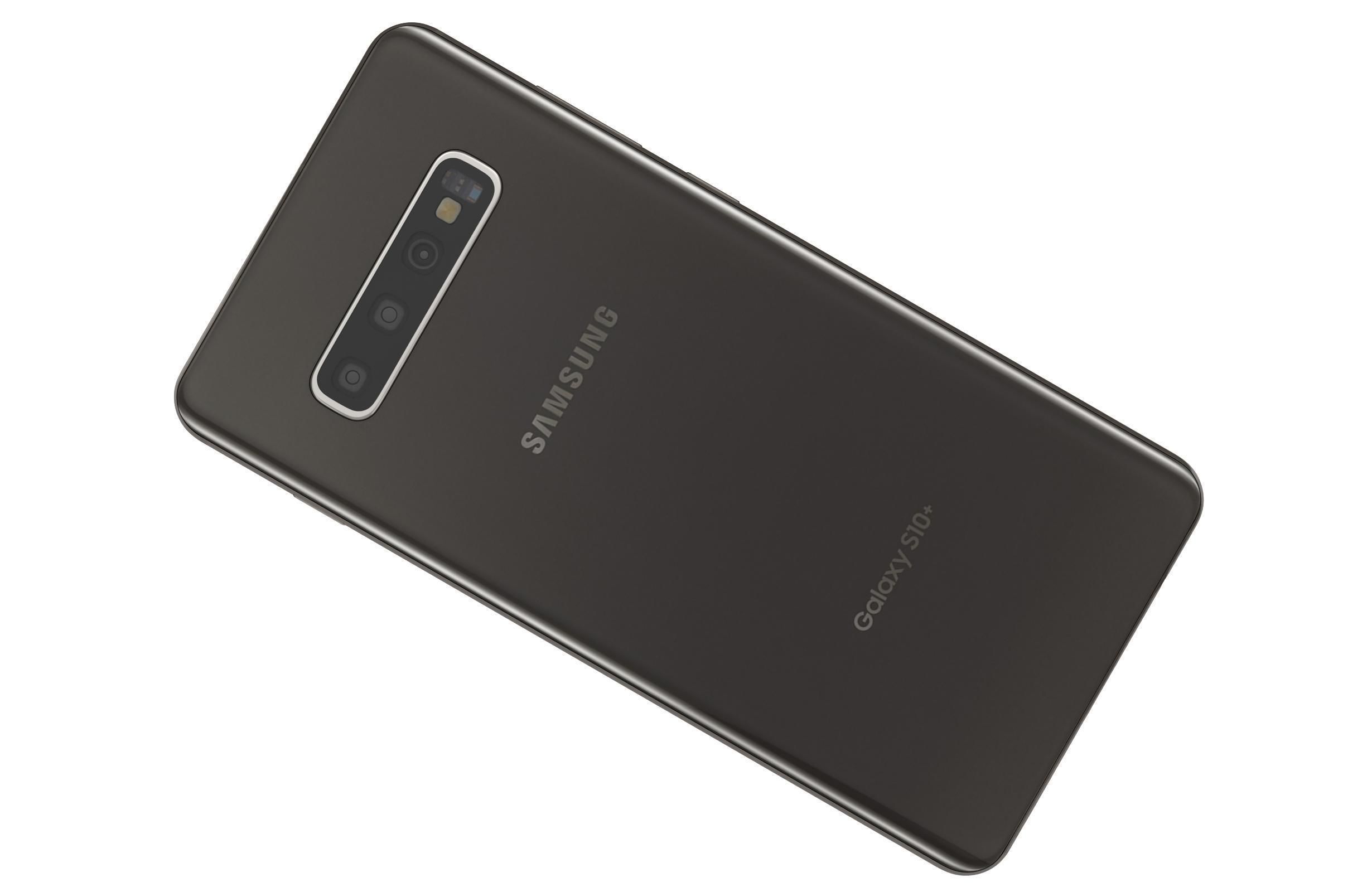 Samsung Galaxy S10 Plus Prism Black 3D model_7