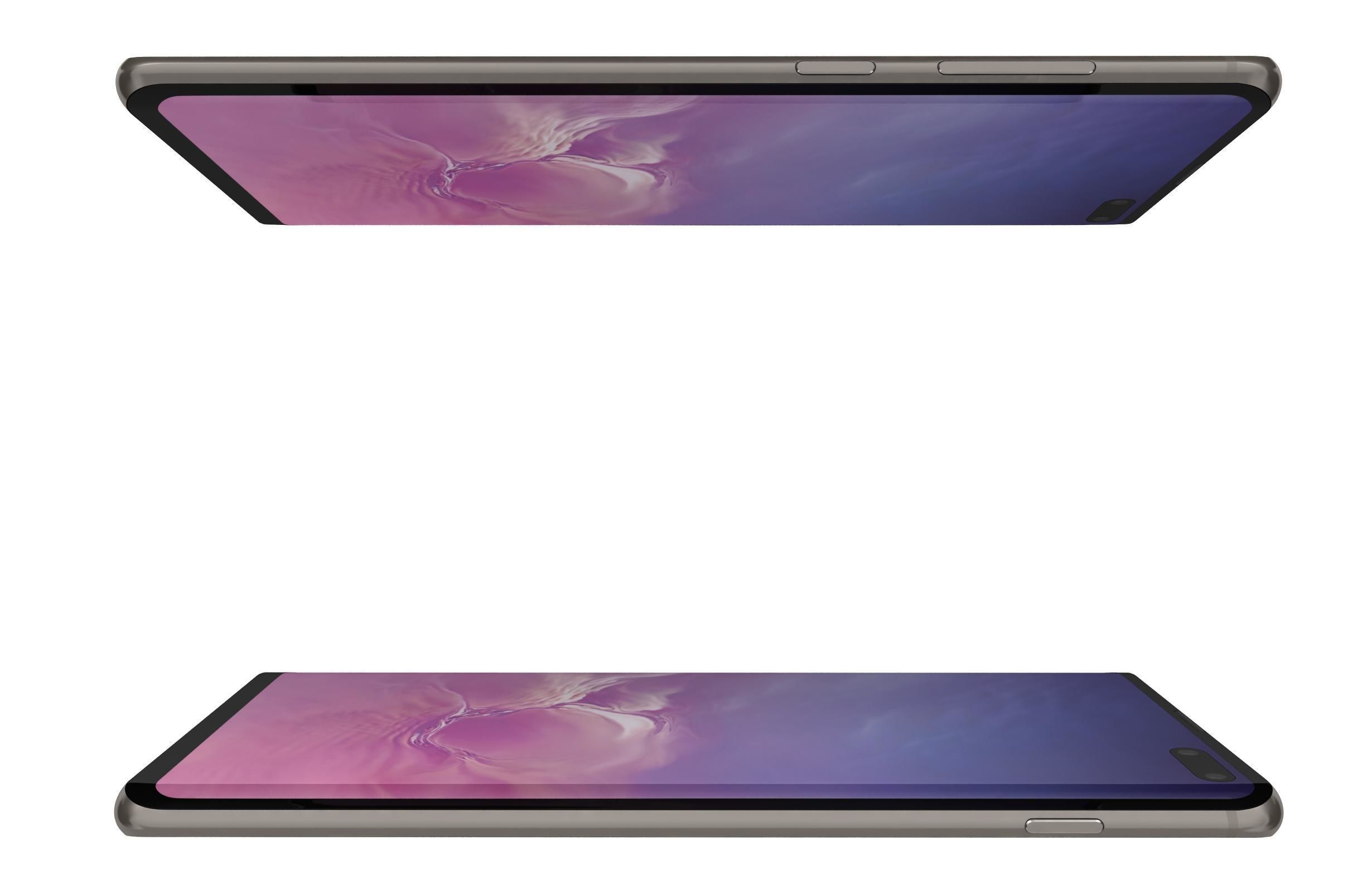 Samsung Galaxy S10 Plus Prism Black 3D model_4