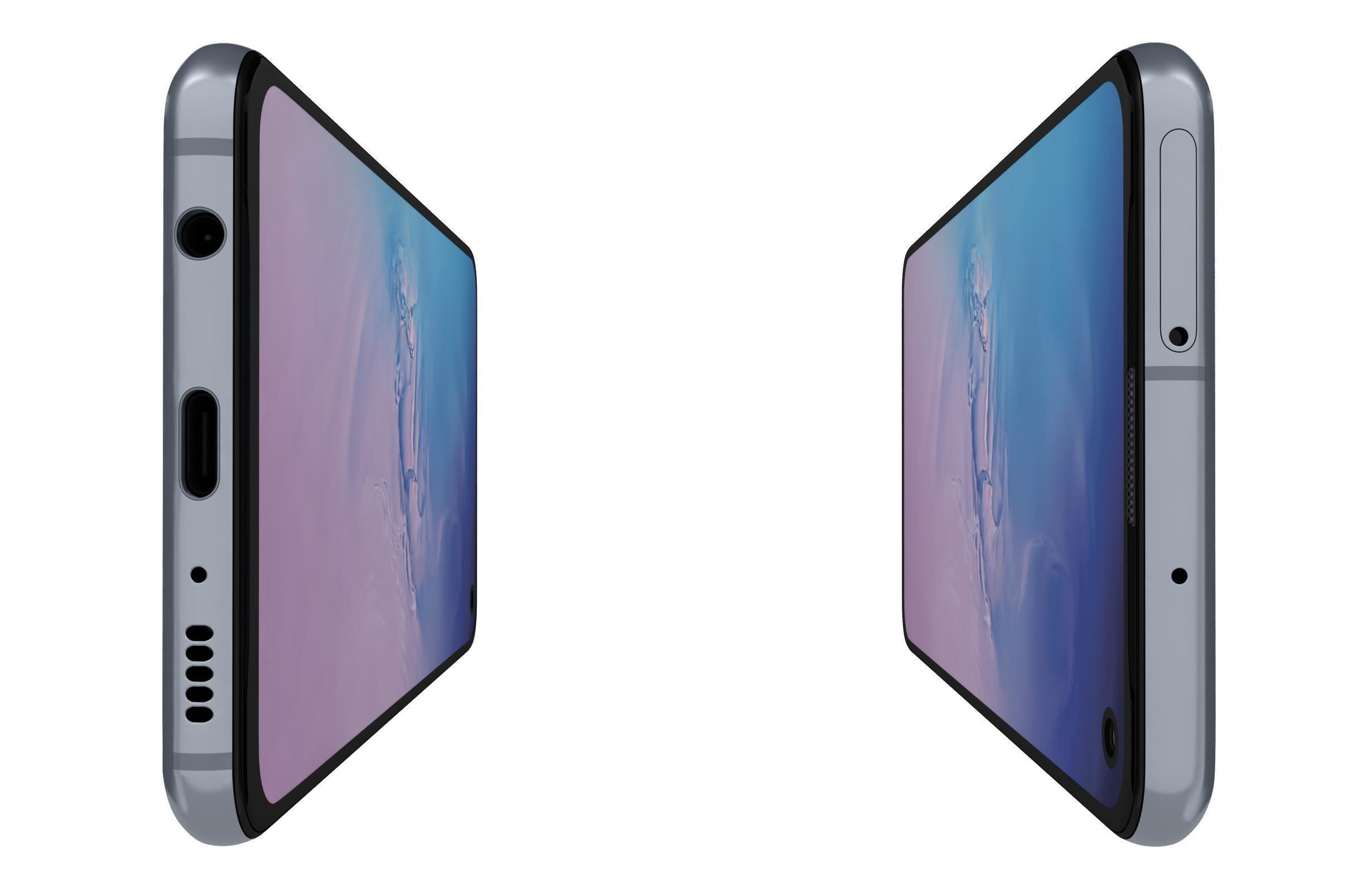 Samsung Galaxy S10e Prism Blue 3D model_3