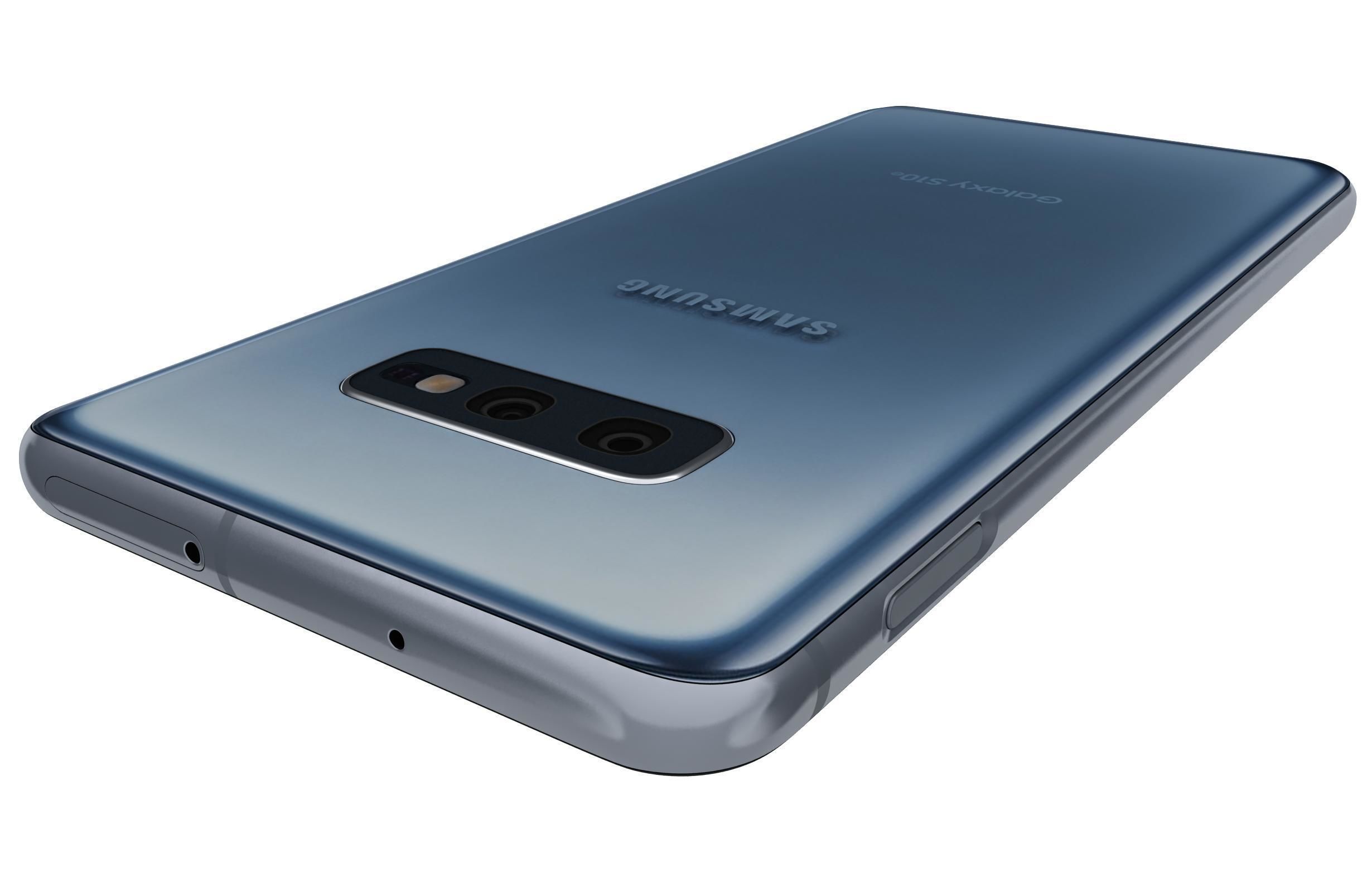 Samsung Galaxy S10e Prism Blue 3D model_11