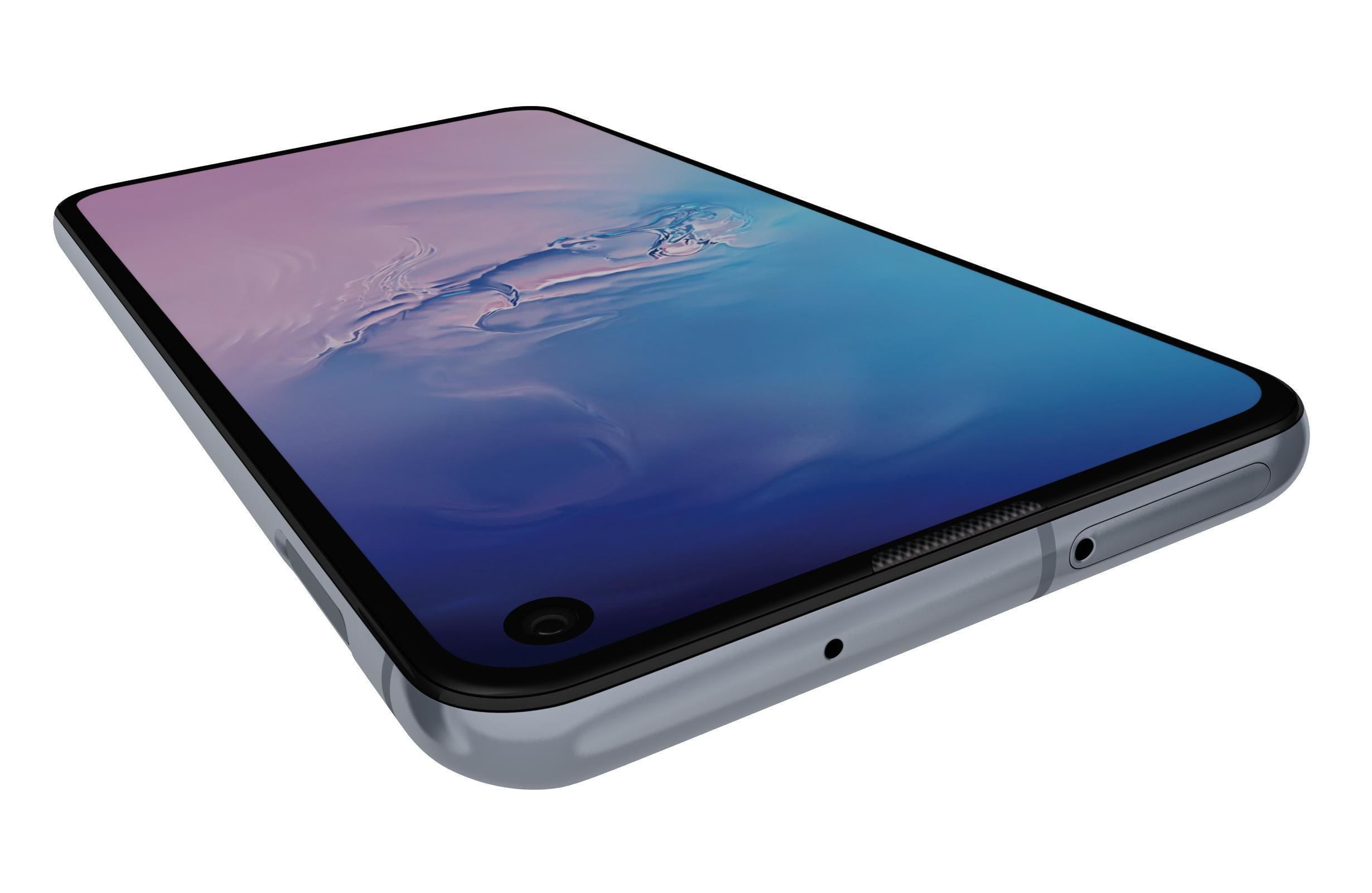 Samsung Galaxy S10e Prism Blue 3D model_8