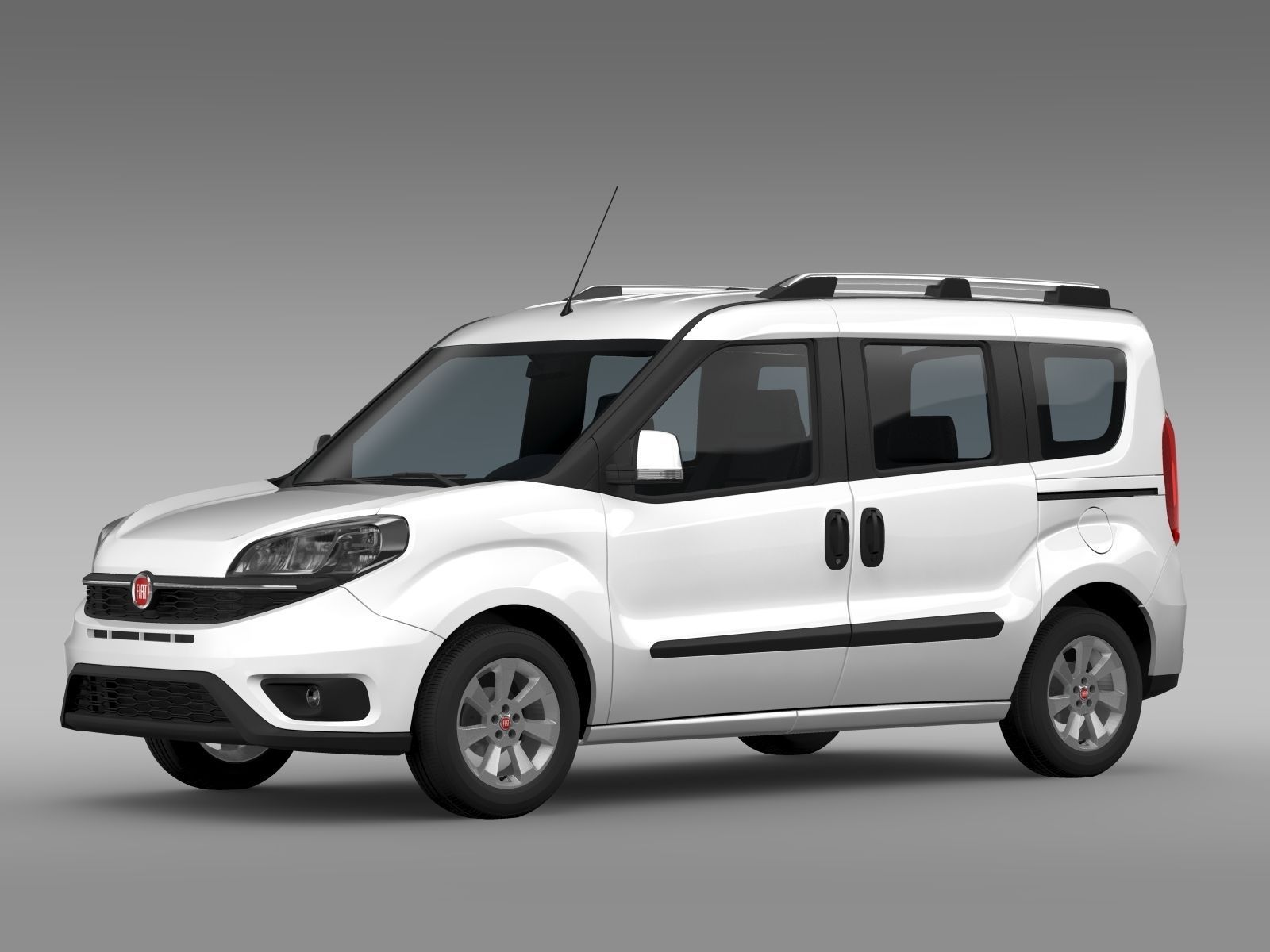Fiat Doblo 263 UK spec 2017 3D model_1