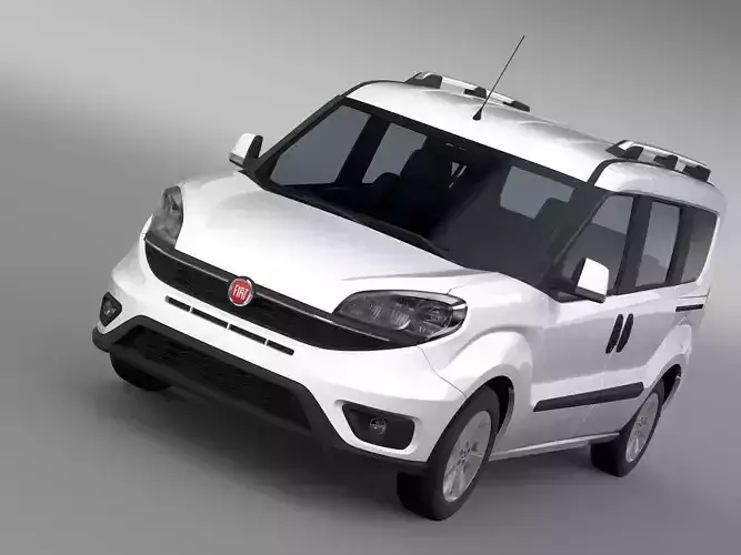 Fiat Doblo 263 UK spec 2017 3D model