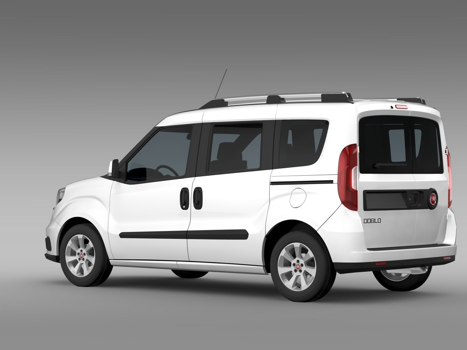 Fiat Doblo 263 UK spec 2017 3D model_6