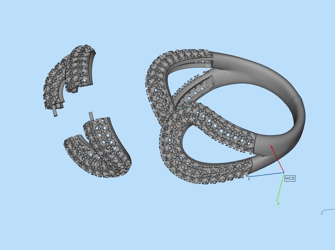 ring  female  3D print model_15