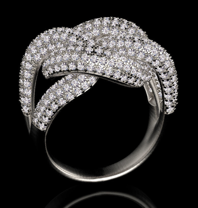 ring  female  3D print model_5