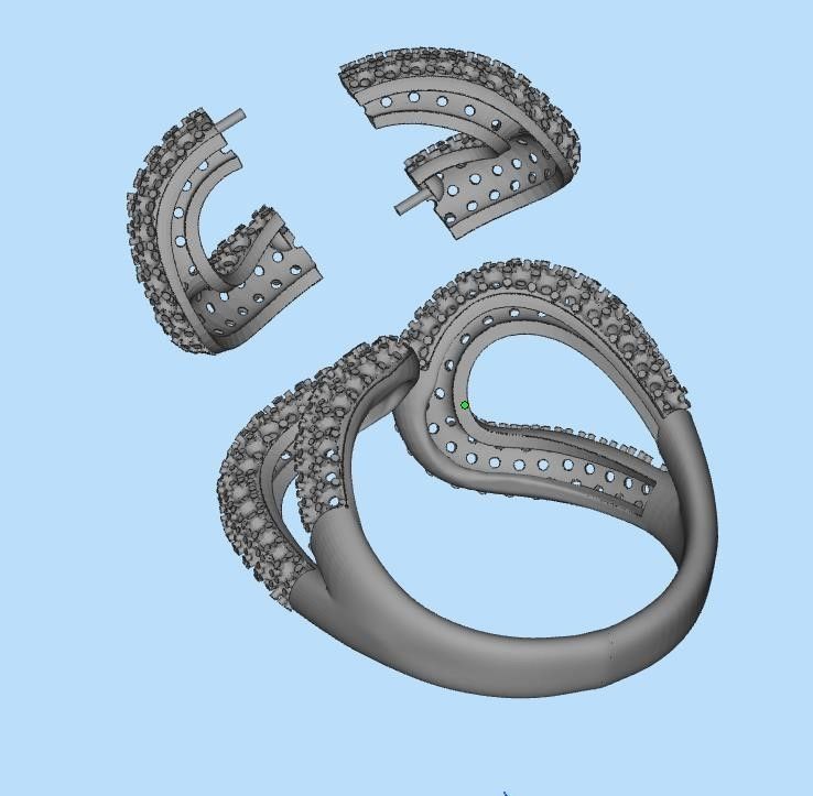 ring  female  3D print model_14