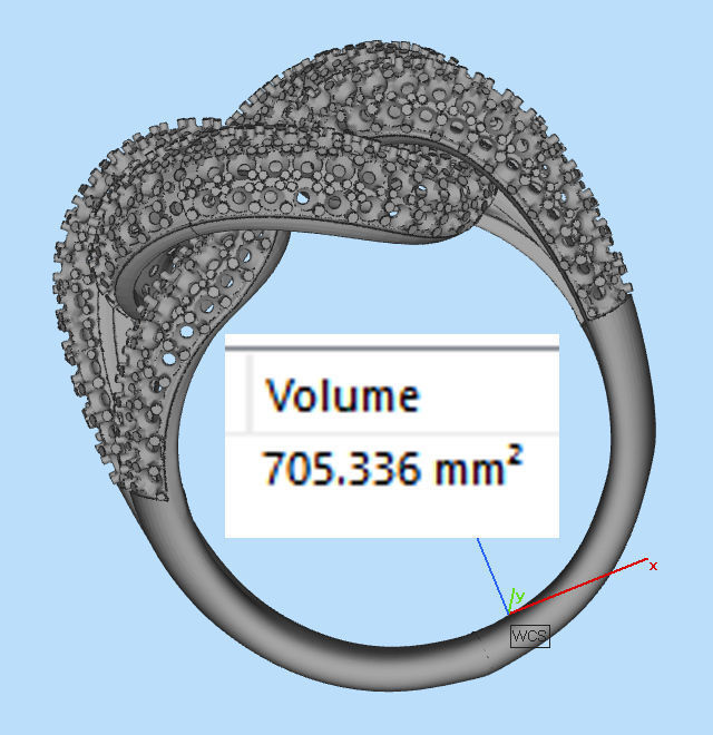 ring  female  3D print model_8