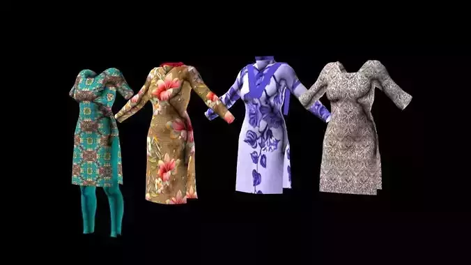 Female Cloth 3D model