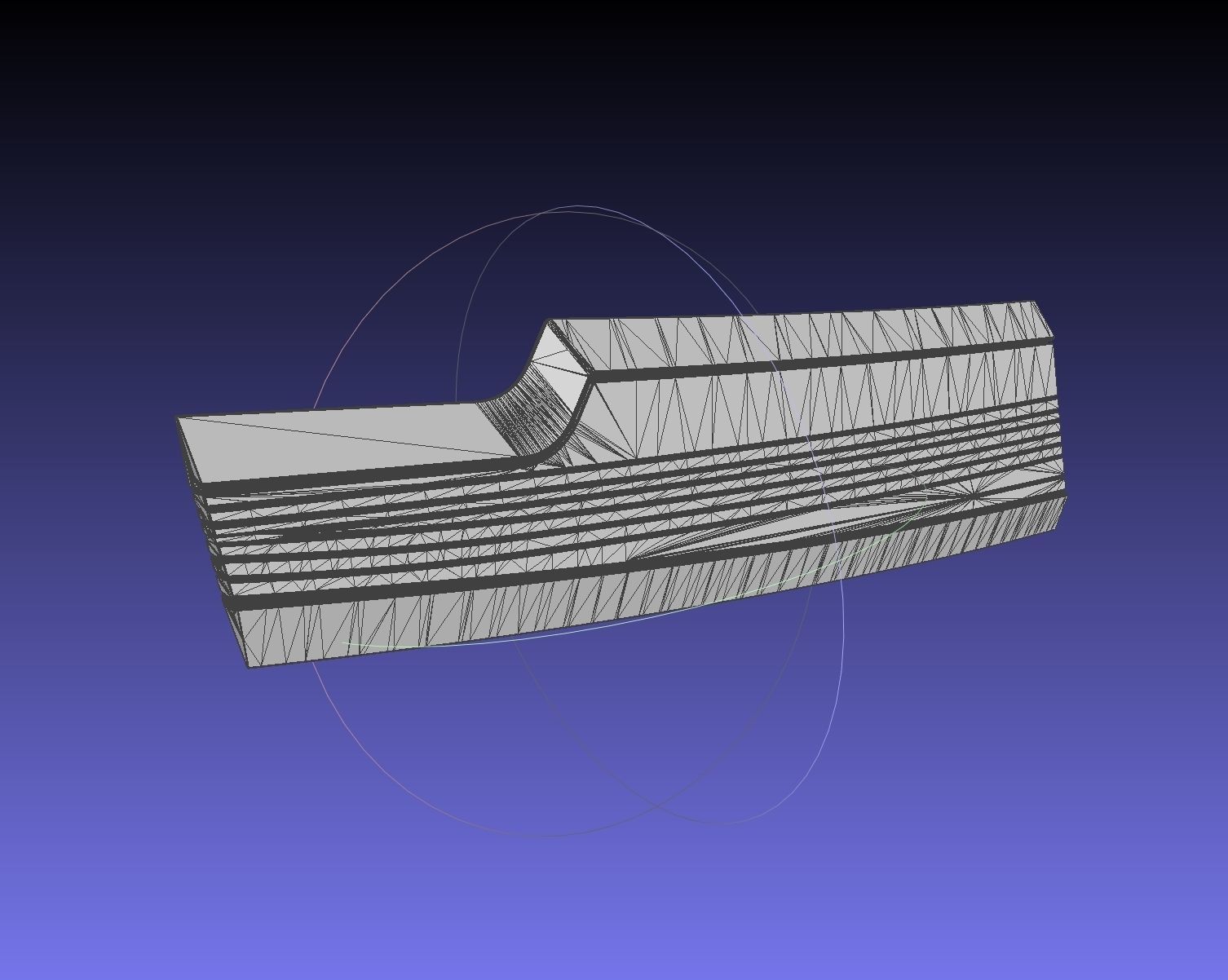 Alita Battle Angel Damaskus Sword Movie Version Assembly 3D print model_31