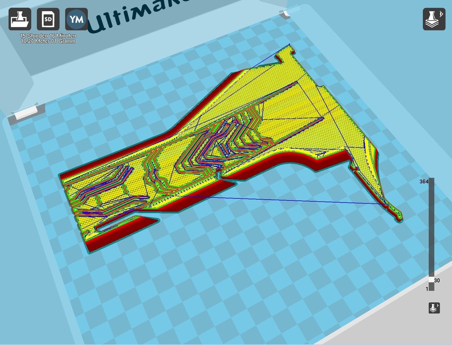 Alita Battle Angel Damaskus Sword Movie Version Assembly 3D print model_80