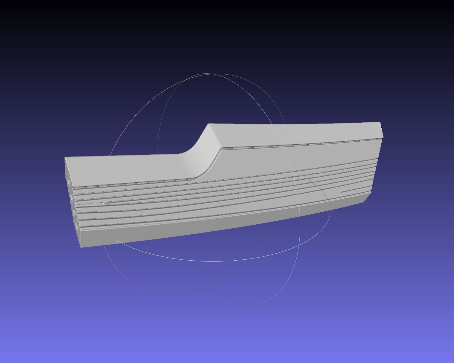 Alita Battle Angel Damaskus Sword Movie Version Assembly 3D print model_32