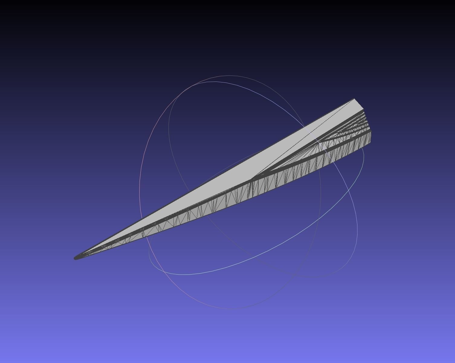 Alita Battle Angel Damaskus Sword Movie Version Assembly 3D print model_38