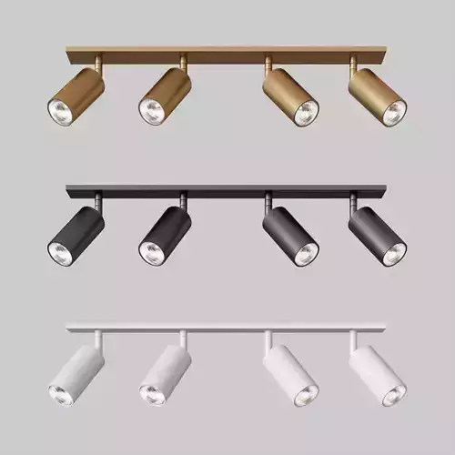 3 Types Indoor Lights 3D model