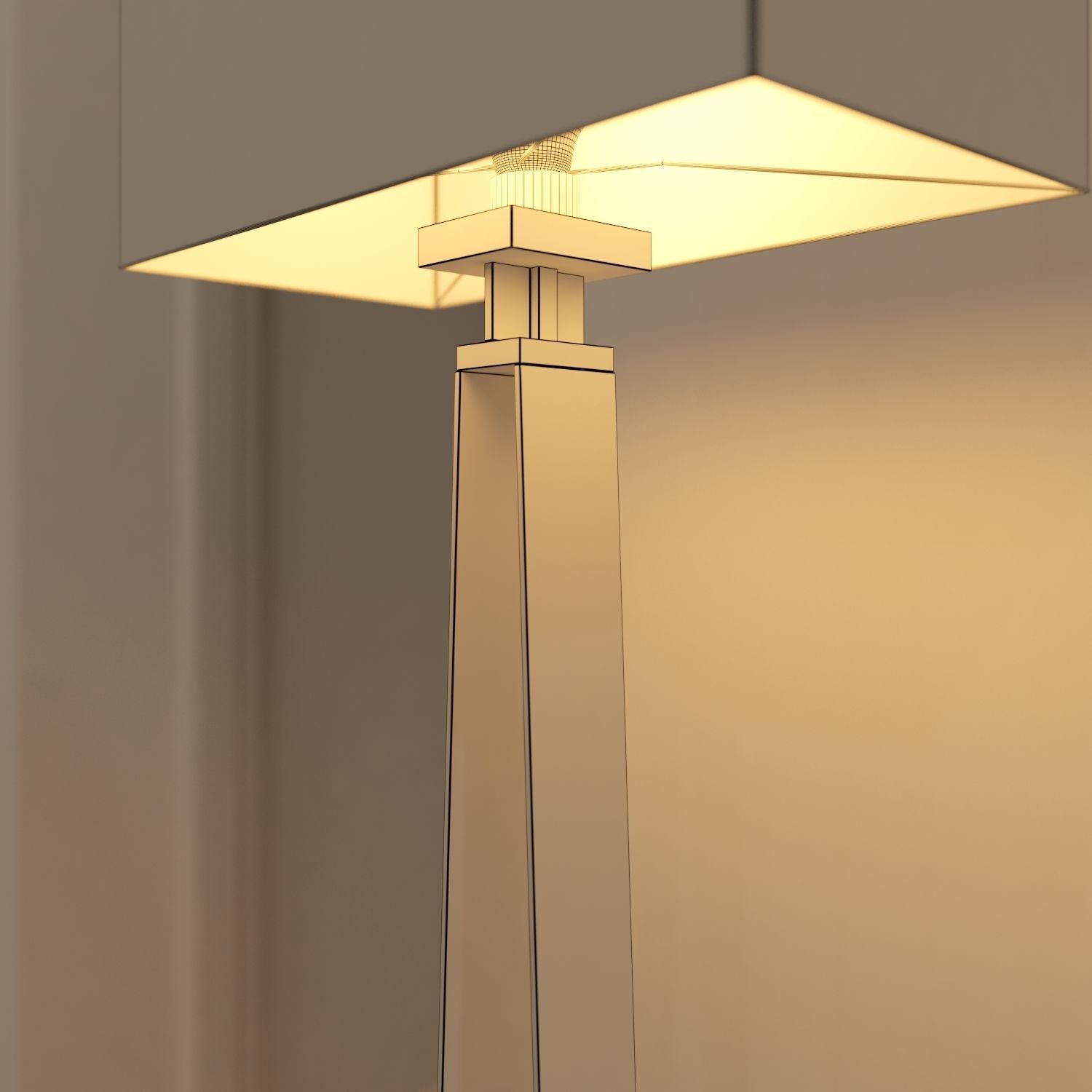- Klabb Floor Lamp 3D model_3