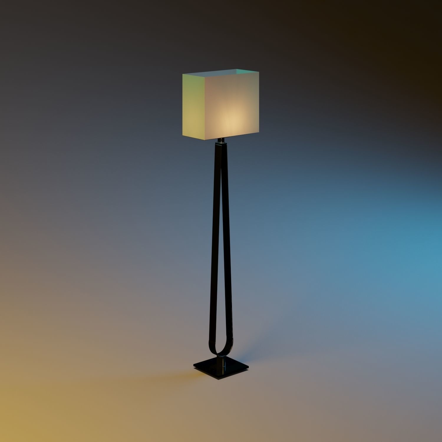 - Klabb Floor Lamp 3D model_4
