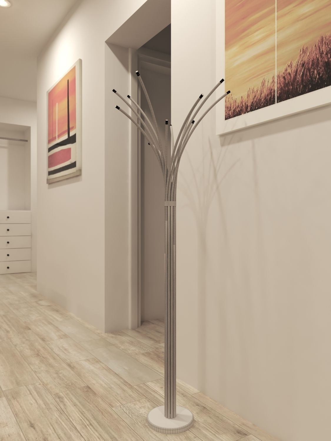 - Hovnas Floor Lamp 3D model_3