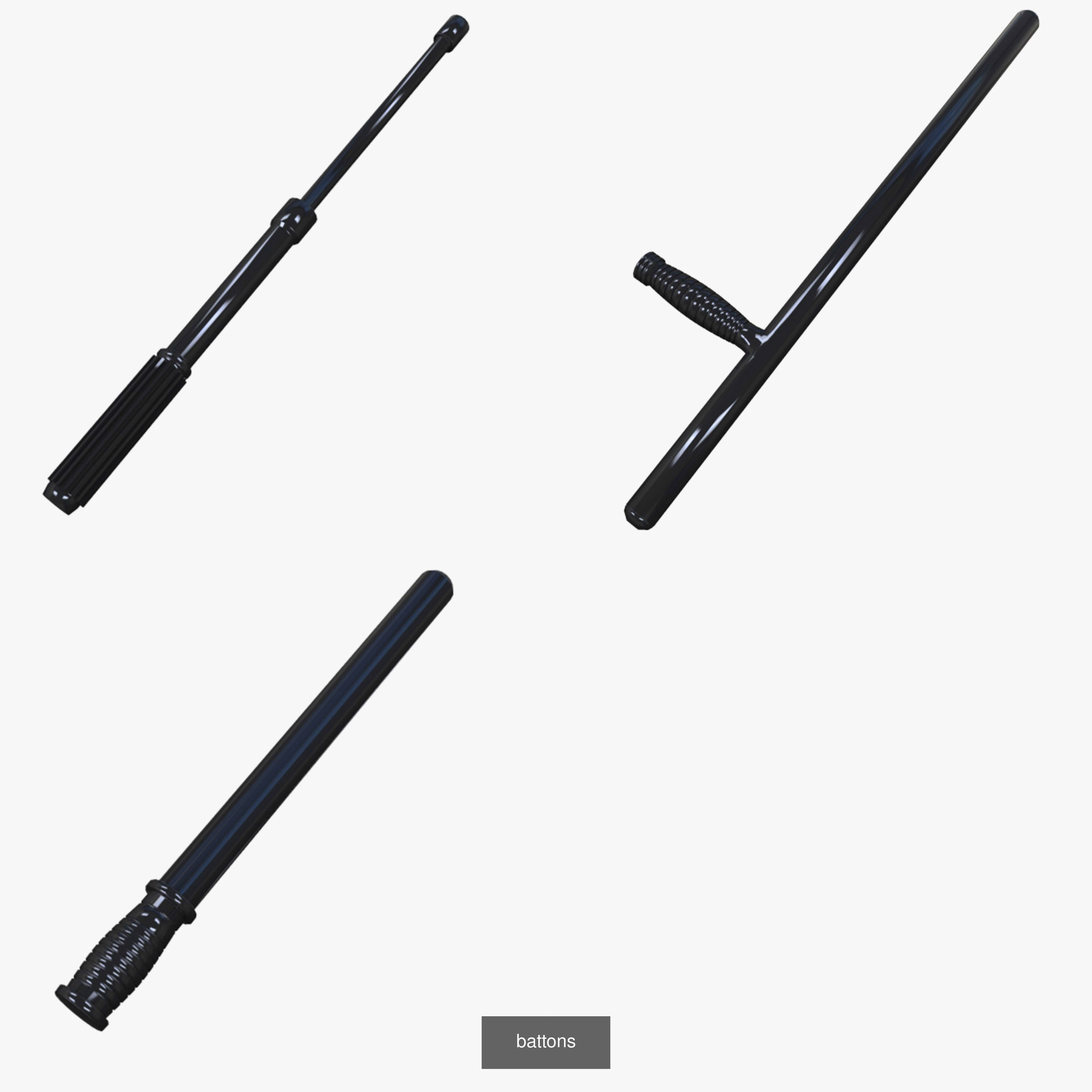 Police - Law Enforcement Pack 3D Model Collection_3