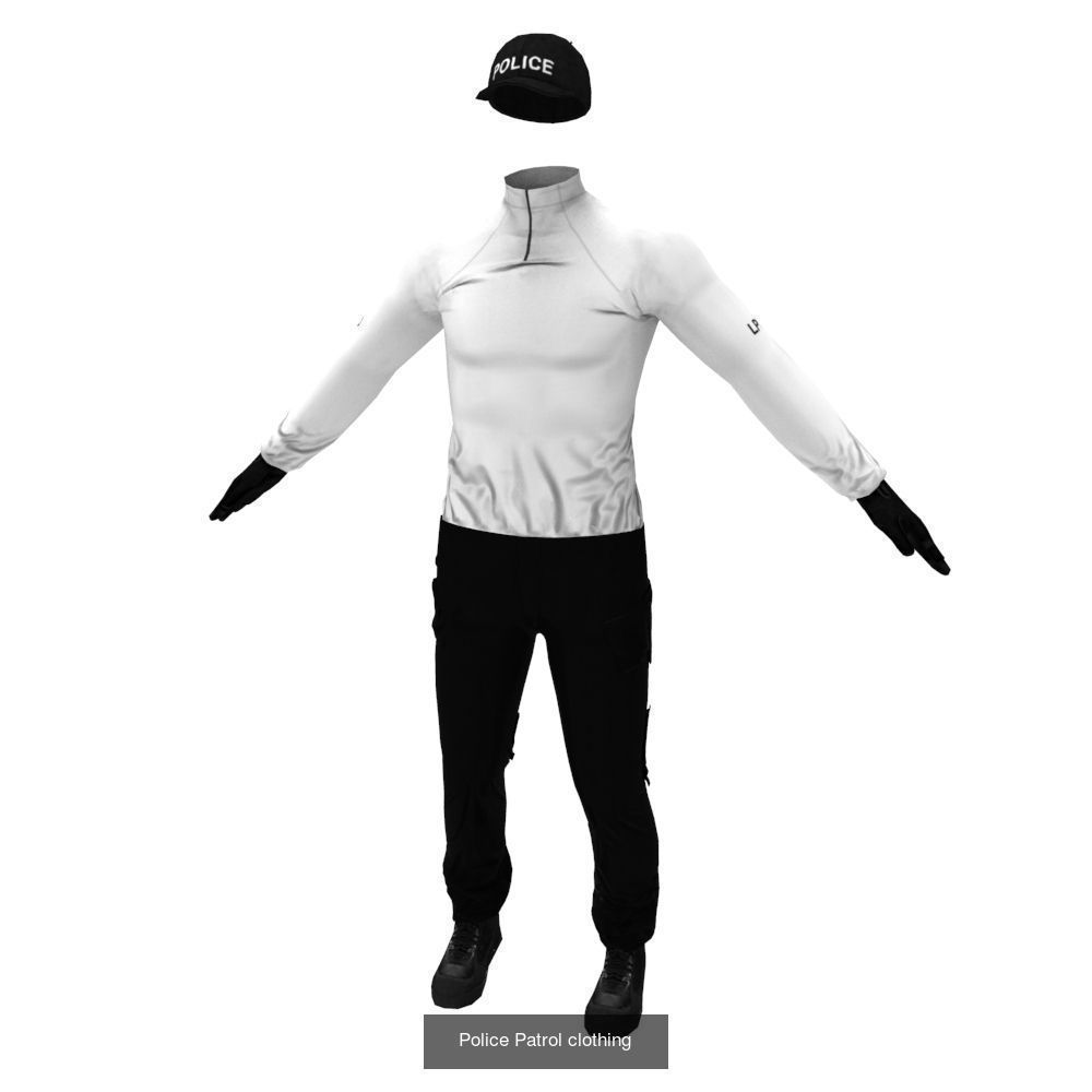 Police - Law Enforcement Pack 3D Model Collection_1