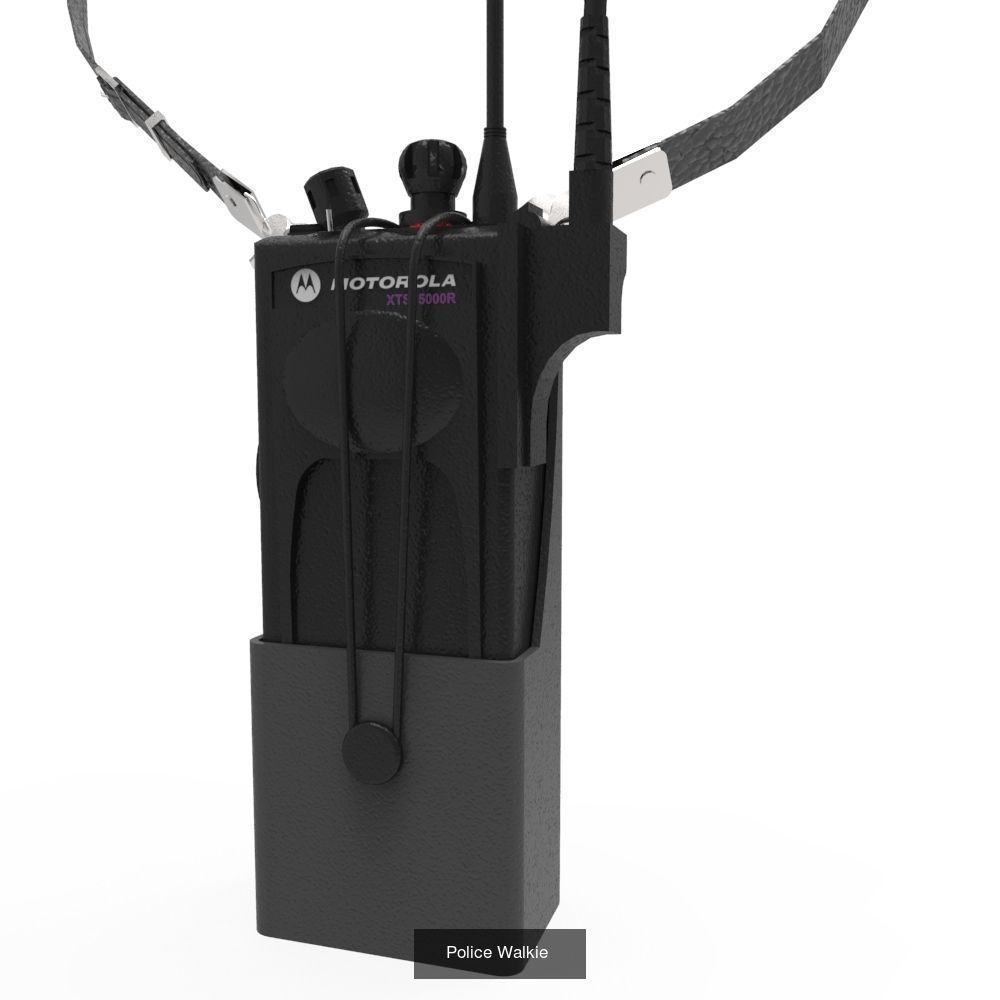 Police - Law Enforcement Pack 3D Model Collection_4