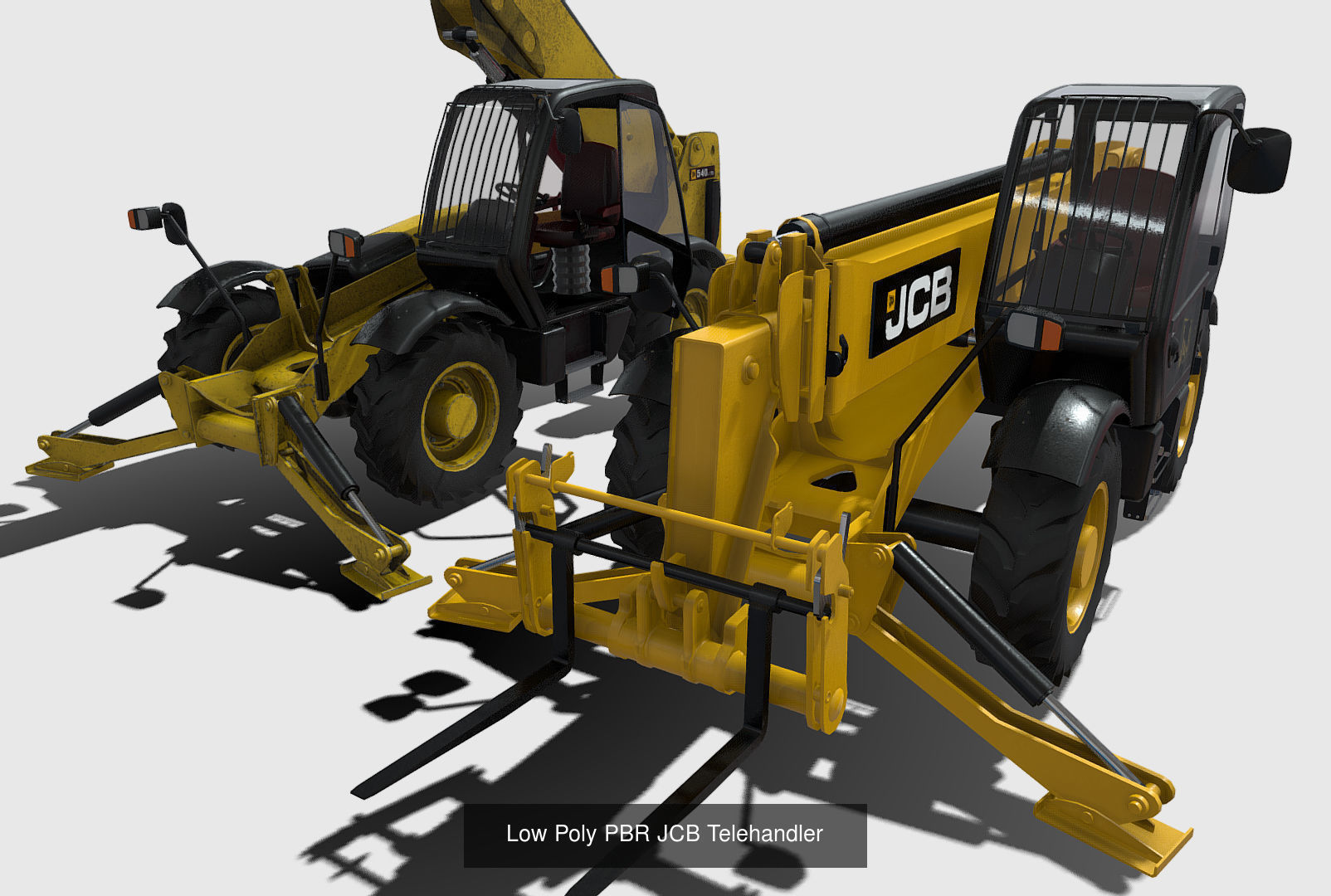 Construction Vehicles Pack 3D Model Collection_3