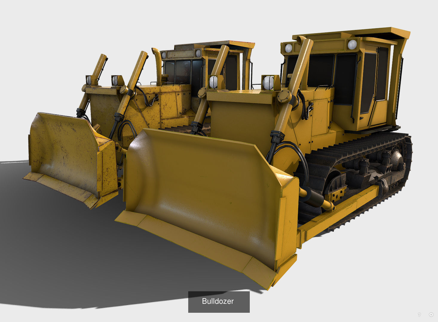 Construction Vehicles Pack 3D Model Collection_2