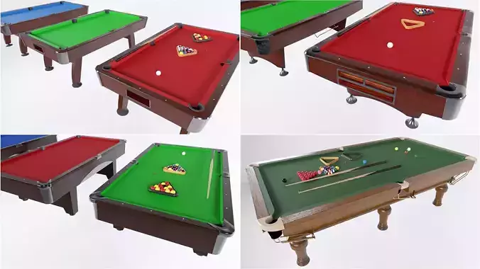 Snooker Pool Table Collection 