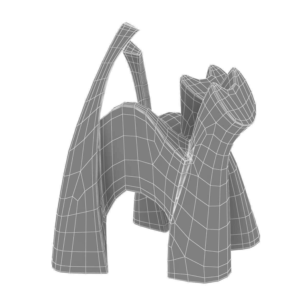 Darius and Suri ceramics sculpture by gardeco 3d model 3D model_9