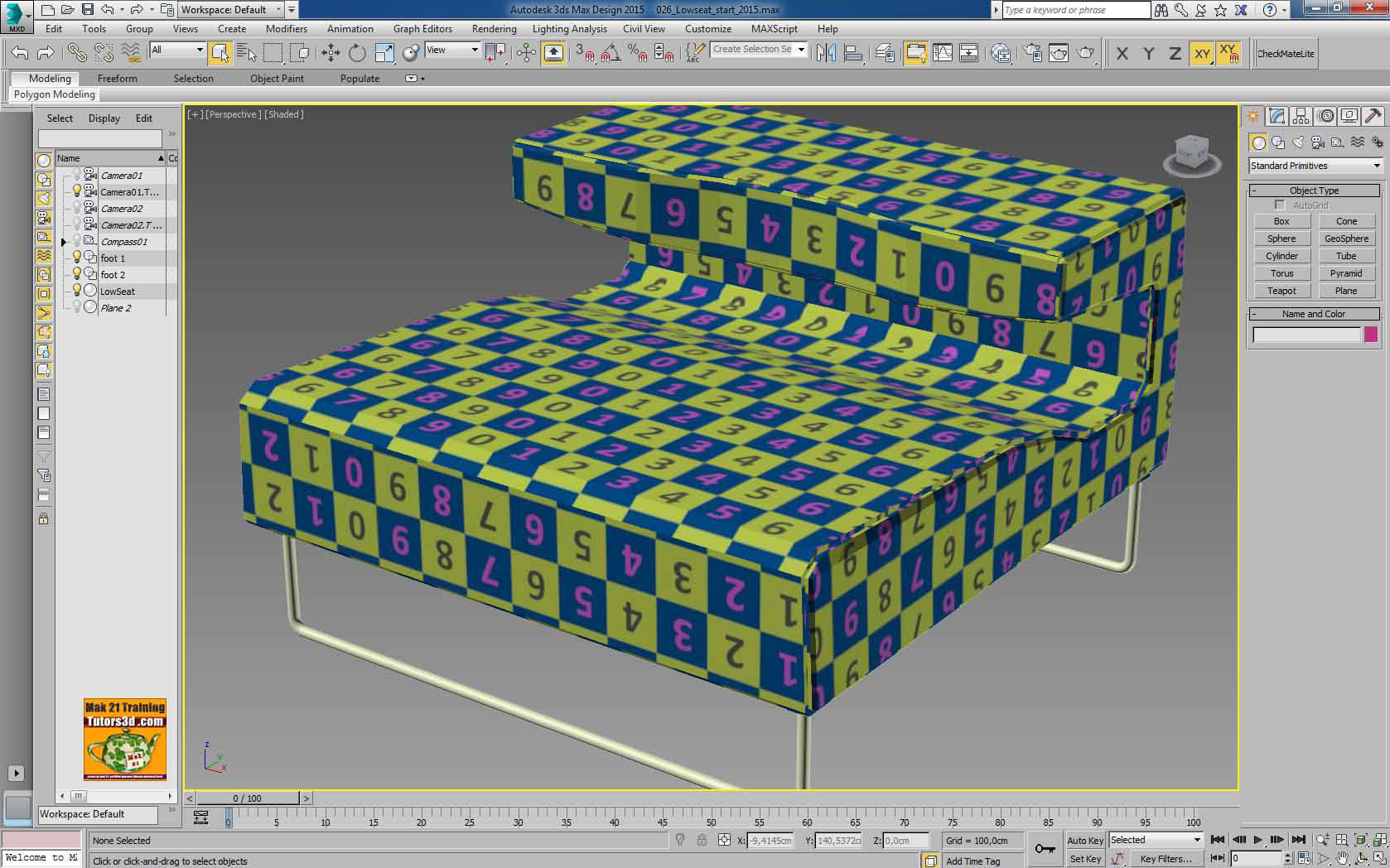 3dsmax 2014 Unwrap Pelt Spline Unfold V 36 MP4 3D model_6