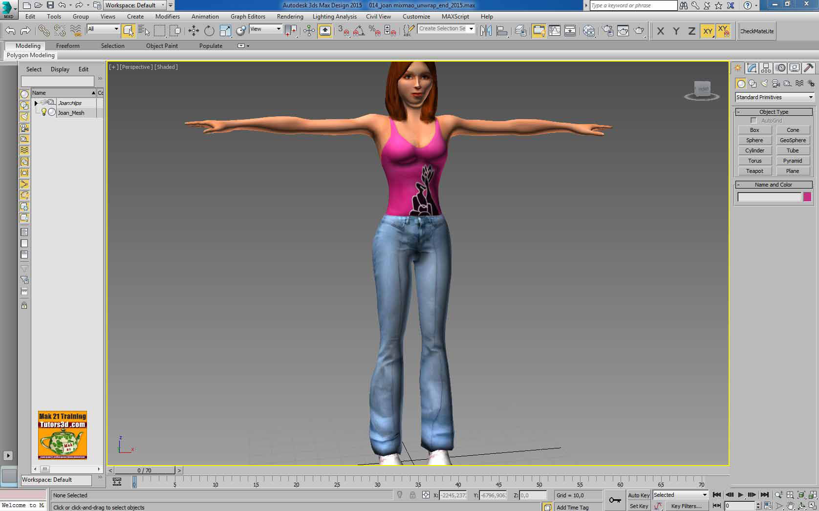 3dsmax 2014 Unwrap Pelt Spline Unfold V 36 MP4 3D model_10