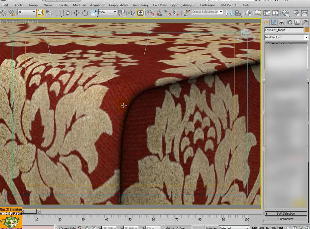 3dsmax 2014 Unwrap Pelt Spline Unfold V 36 MP4 3D model_13